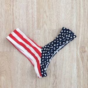 American Flag bikini bottom!